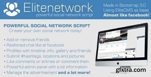 CodeCanyon - Elitenetwork - Advanced Social Network Script
