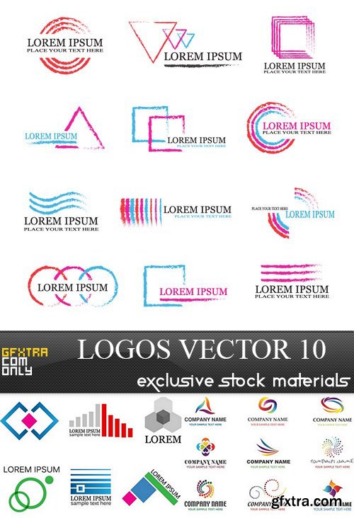 Logos - Vector Collection 10, 25xEPS
