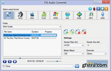 FSS Audio Converter v1.0.6.8 Portable