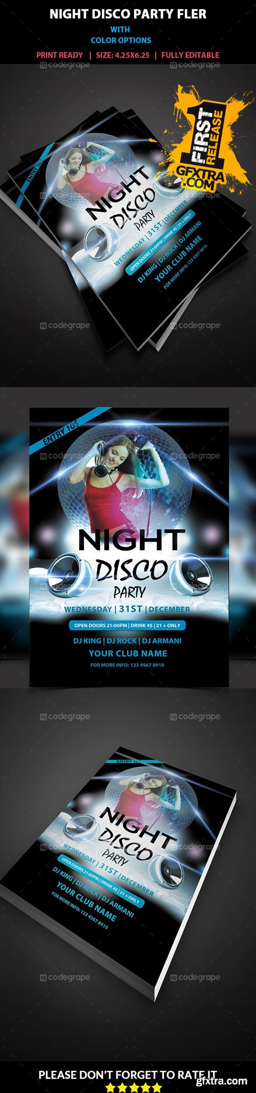 CodeGrape - Night Party Flyer 5314