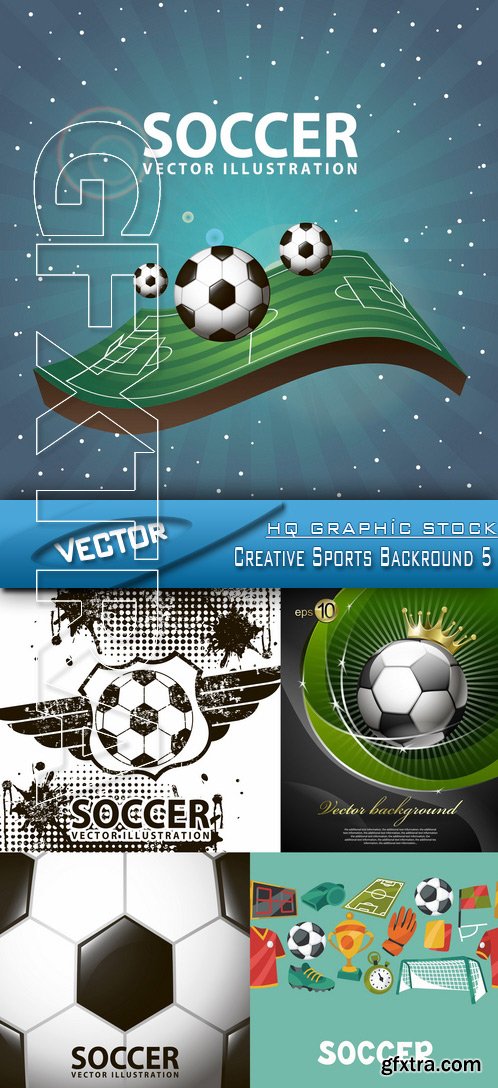 Stock Vector - Creative Sports Backround 5