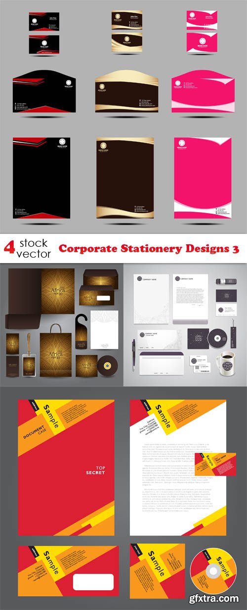 Vectors - Corporate Stationery Designs 3