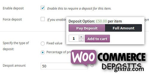 CodeCanyon - WooCommerce Deposits v1.4.2 - Partial Payments Plugin