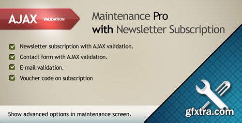 PrestaCheap - Maintenance Pro with Newsletter Subscription v1.0 for PrestaShop