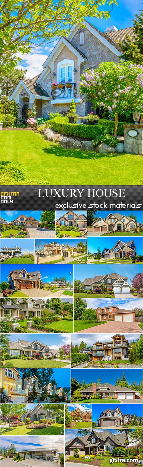 Luxury House #1, 20xJPG
