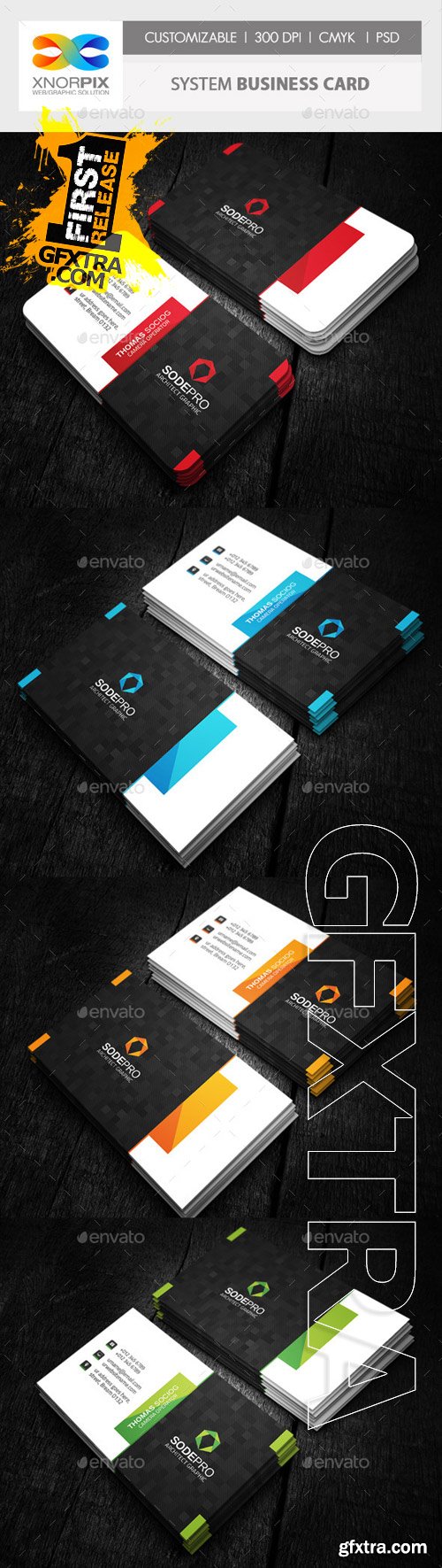 GraphicRiver - System Business Card
