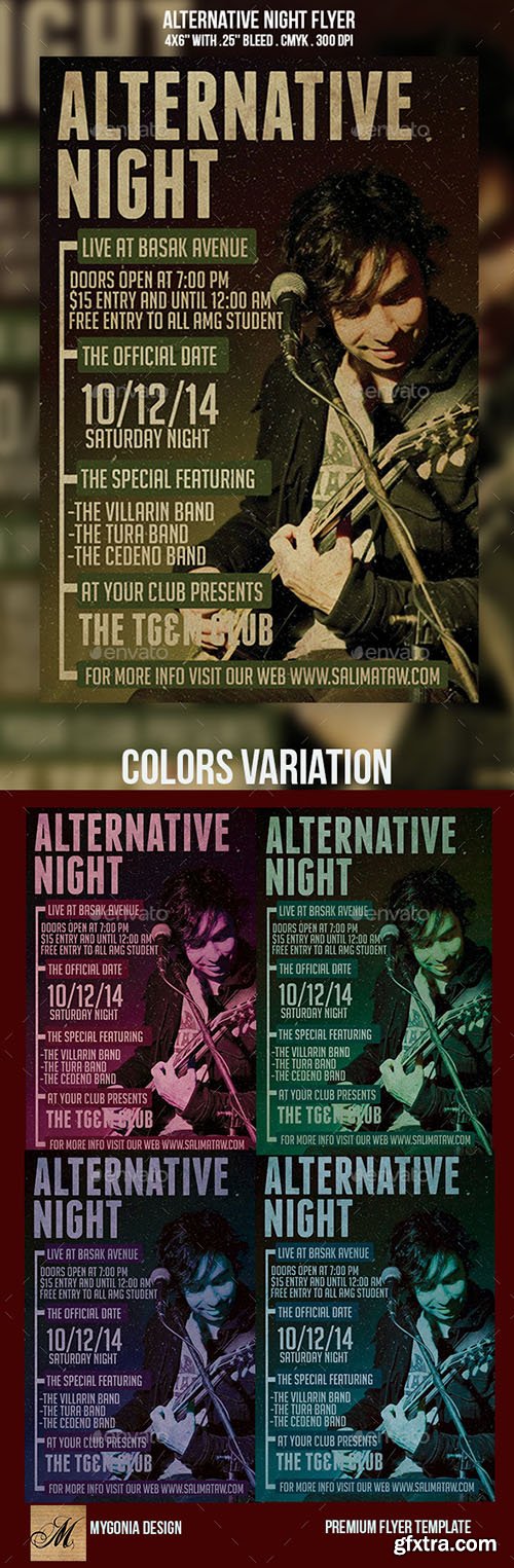 Graphicriver Alternative Night Flyer / Poster 9544040