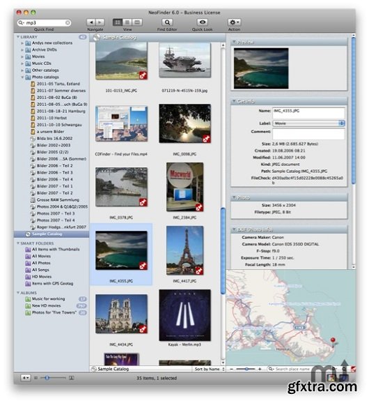 NeoFinder 6.9 (Mac OS X)