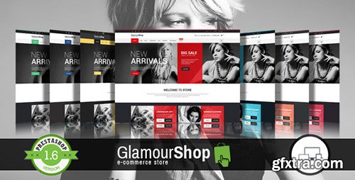 ThemeForest - GlamourShop v1.2.0.0 - Responsive Prestashop 1.6 Theme + Blog