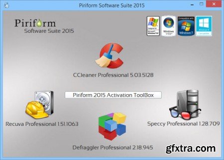 Piriform System Software Suite v2015.03 Multilingual
