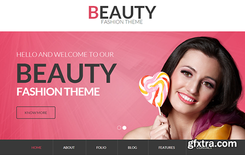 HotbootStrap - Beauty – Fashion HTML Bootstrap Template