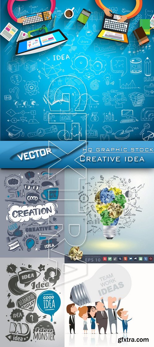 Stock Vector - Creative idea