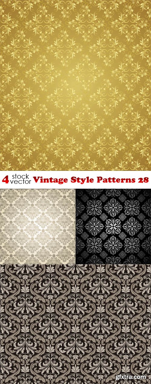 Vectors - Vintage Style Patterns 28