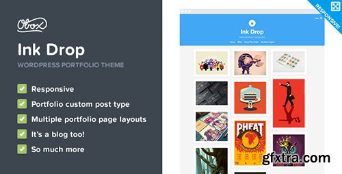 ThemeForest - Ink Drop v1.1.2 - Responsive WordPress Portfolio Theme