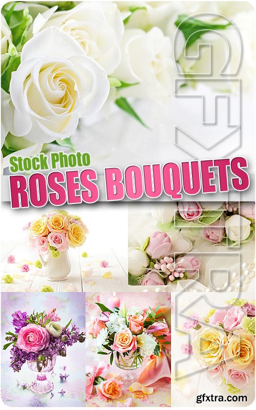 Roses bouquets - UHQ Stock Photo