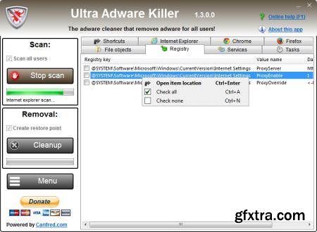 Ultra Adware Killer v1.5.0.0 Portable