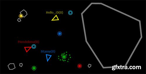 CodeCanyon - Asteroid Game - Multiplayer