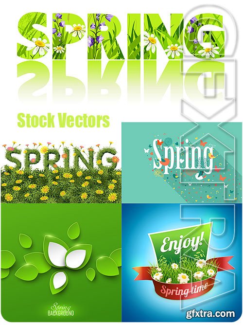 Spring concept - Stock Vectors