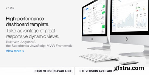 ThemeForest - Clip-Two v1.2.0 - Bootstrap Admin Template with AngularJS - FULL