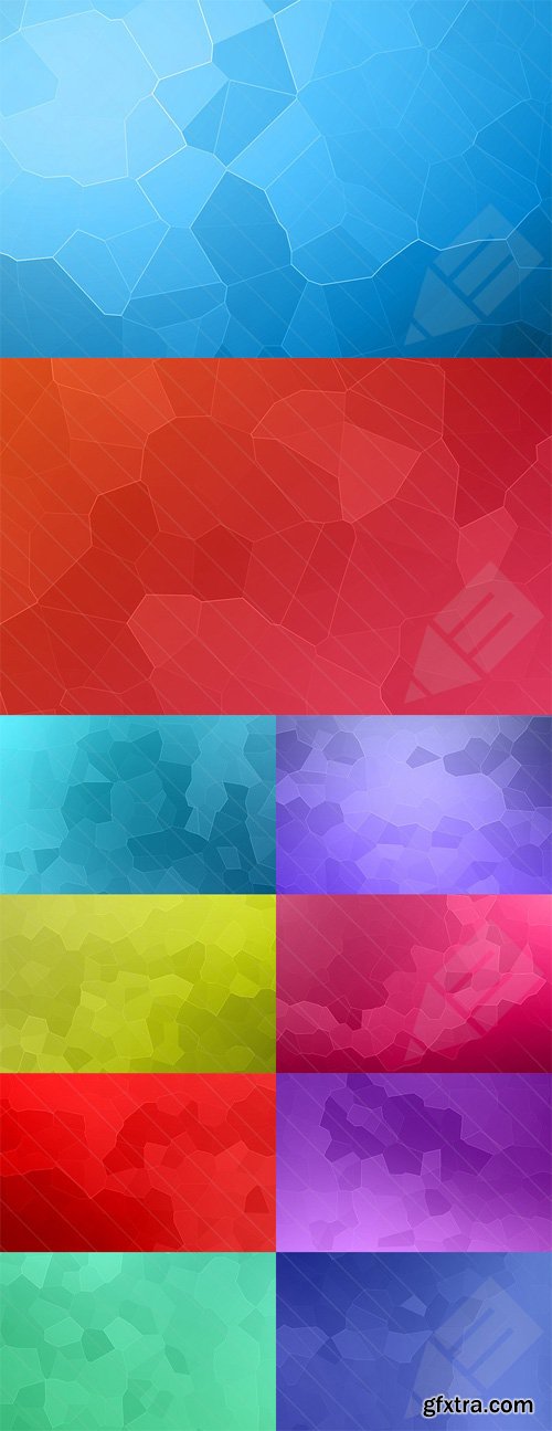 Colorful Abstract Mosaic Backgrounds