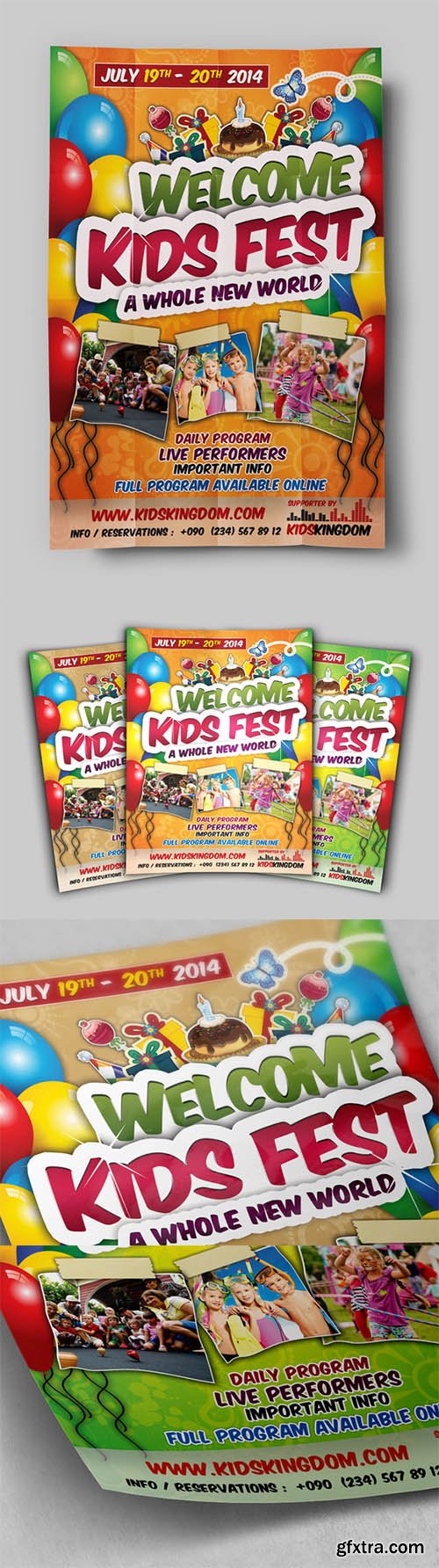 CM - Kids Festival Flyers 219166