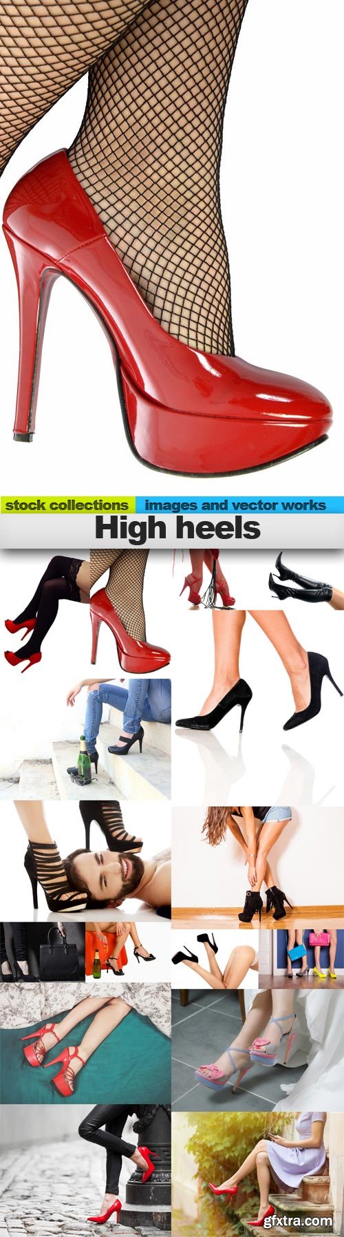 High heels, 15 x UHQ JPEG