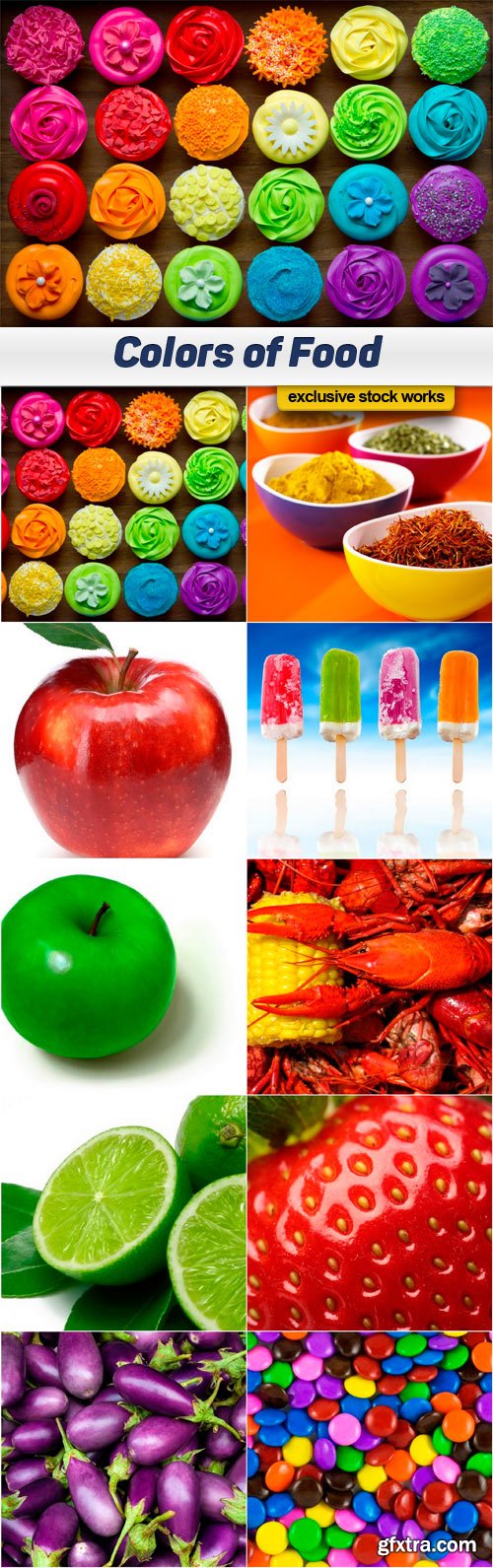 Colors of Food - 10x JPEG