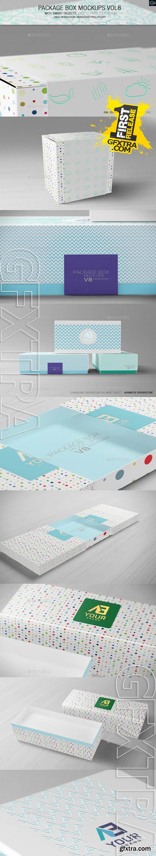 Package Box Mockups Vol8 - Graphicriver 10704514