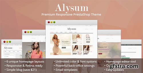 ThemeForest - Alysum v3.2 - Premium Responsive PrestaShop 1.6 Theme