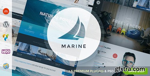 ThemeForest - Marine v2.2 - Responsive WordPress Theme Multi-Purpose