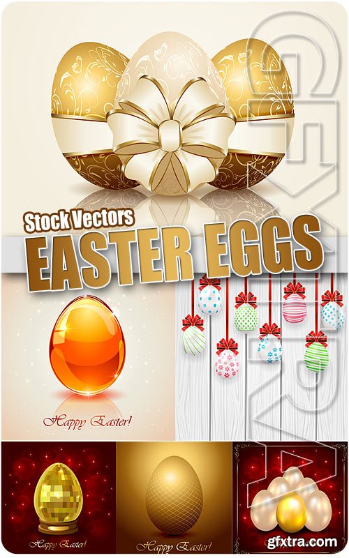 Easter eggs - Stock Vectors