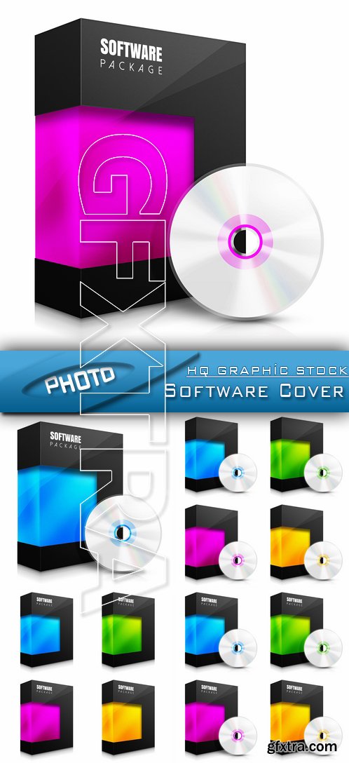 Stock Photo - Software Cover
