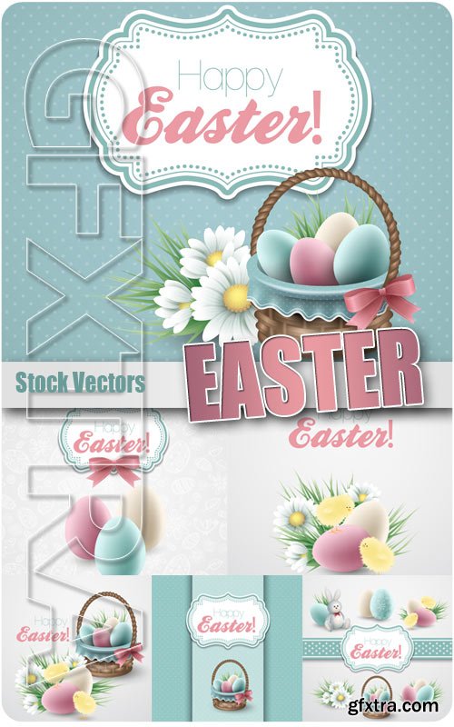 Easter 5 - Stock Vectors