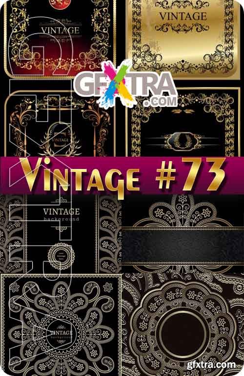 Vintage backgrounds #94 - Stock Vector