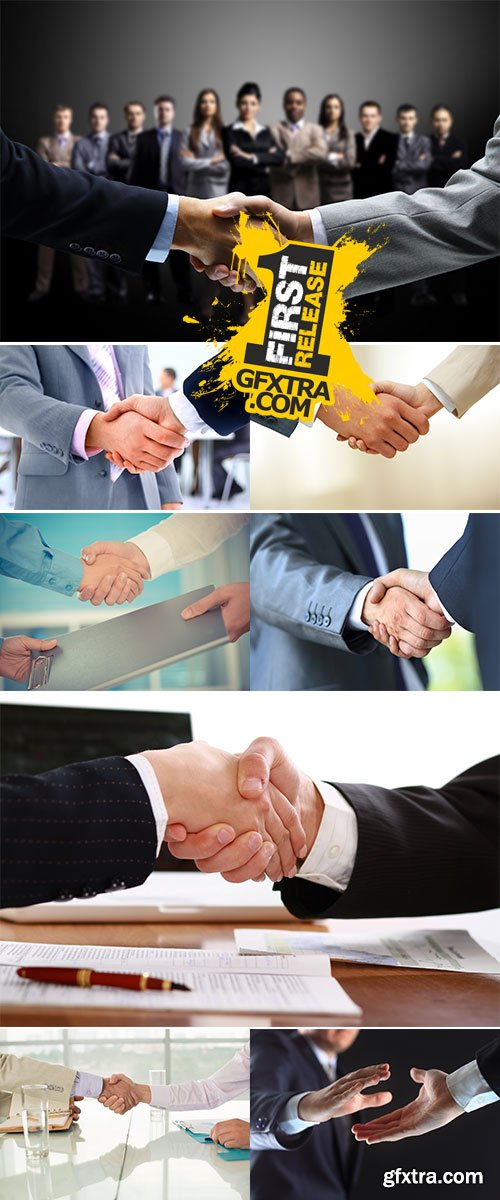 Stock Photo Handshake of business partners