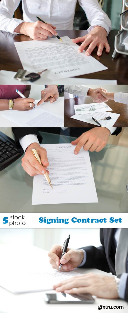 Photos - Signing Contract Set