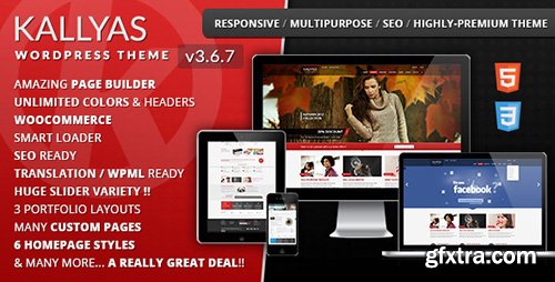 ThemeForest - KALLYAS v3.6.6 - Responsive Multi-Purpose WordPress Theme