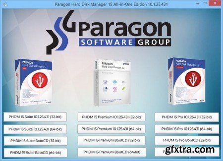 Paragon Hard Disk Manager 15 All-in-One Edition v10.1.25.431