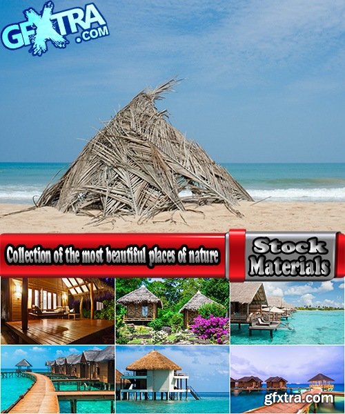 Collection of the most beautiful places of nature sea ocean vacation bungalow luxury 25 HQ Jpeg