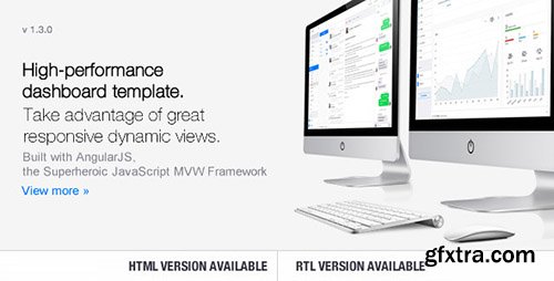 ThemeForest - Clip-Two v1.3.0 - Bootstrap Admin Template with AngularJS - FULL