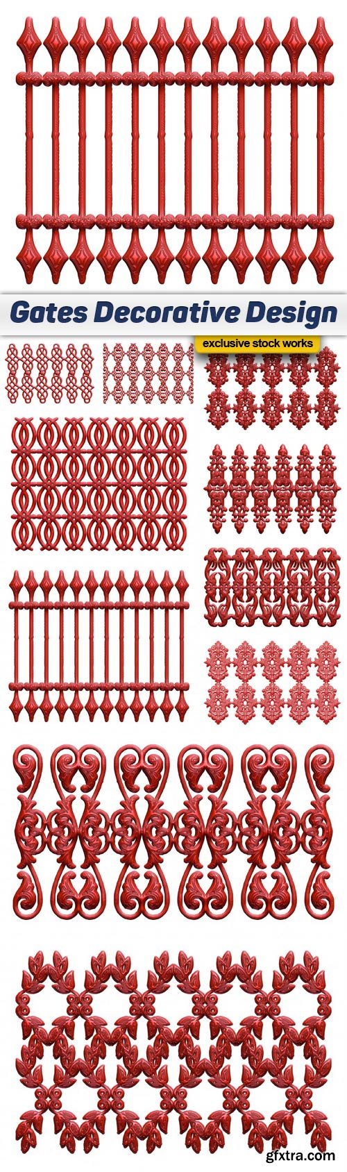 Decorative Gates Design - 10x JPEGs