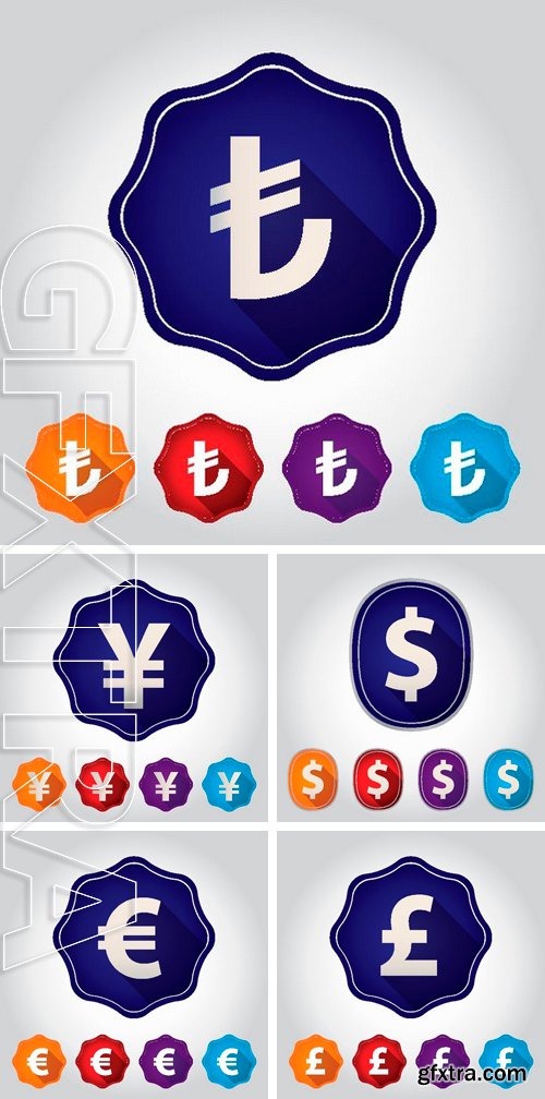 Stock Vectors - The currency sign