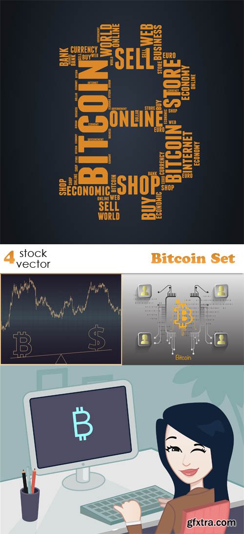 Vectors - Bitcoin Set