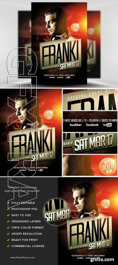 DJ Franki Flyer Template