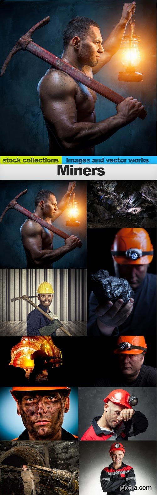 Miners, 10 x UHQ JPEG