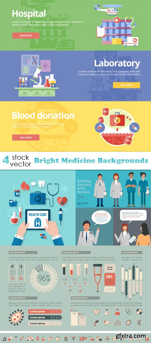Vectors - Bright Medicine Backgrounds