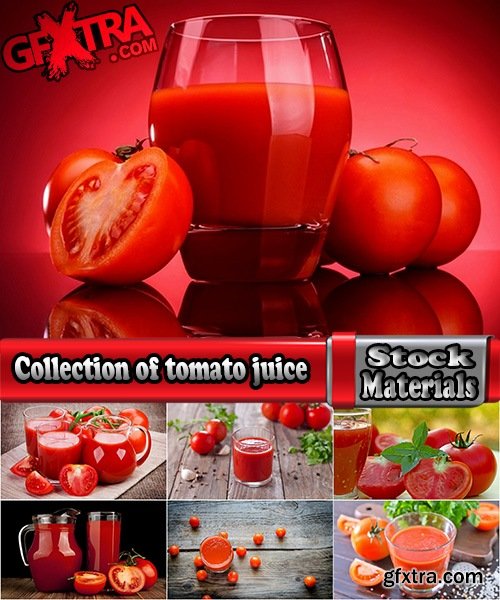 Collection of tomato juice and tomato vegetable 25 HQ Jpeg