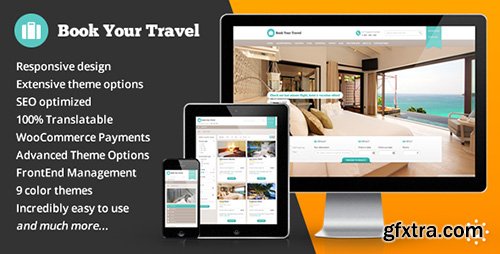 ThemeForest - Book Your Travel v6.05 - Online Booking WordPress Theme