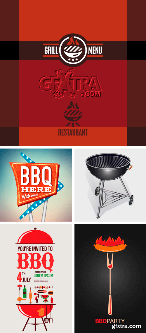 Amazing SS - Grill & BBQ, 25xEPS