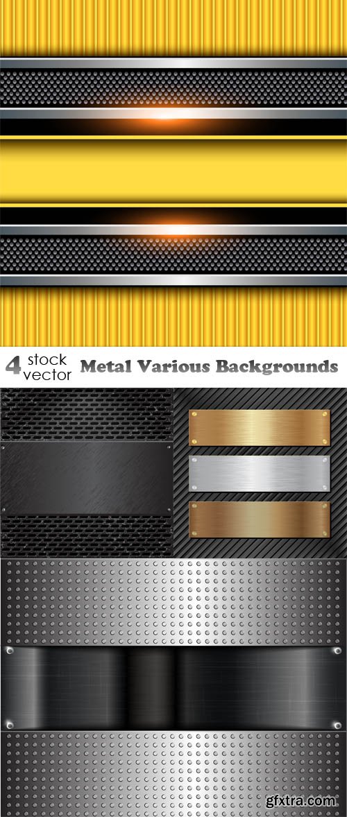 Vectors - Metal Various Backgrounds